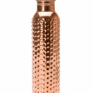Holy Finds hammered copper water bottle, 1 litre