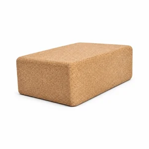 XpeeD Brown Cork-Style Yoga Block