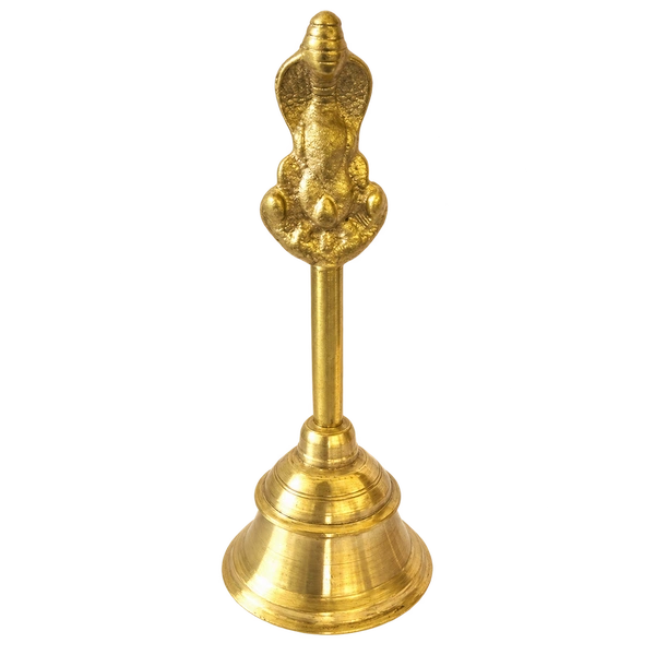 Tall Brass Puja Hand Bell