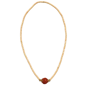 Tulsi Style Mala with Rudraksha Accent