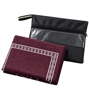Safri Travel Prayer Mat with Carry Pouch